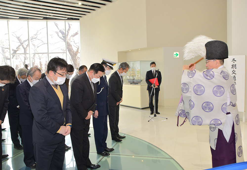 冬期交通安全祈願祭